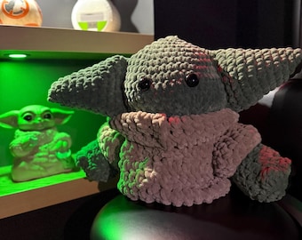 Crochet Baby Yoda/Grogu