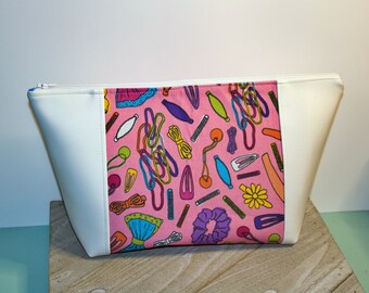Kids Toiletry Bag/ Beauty Bag/Project Bag/Hair Bag/ Hair Supply