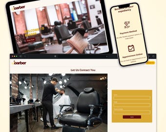 Barber Land - React Template