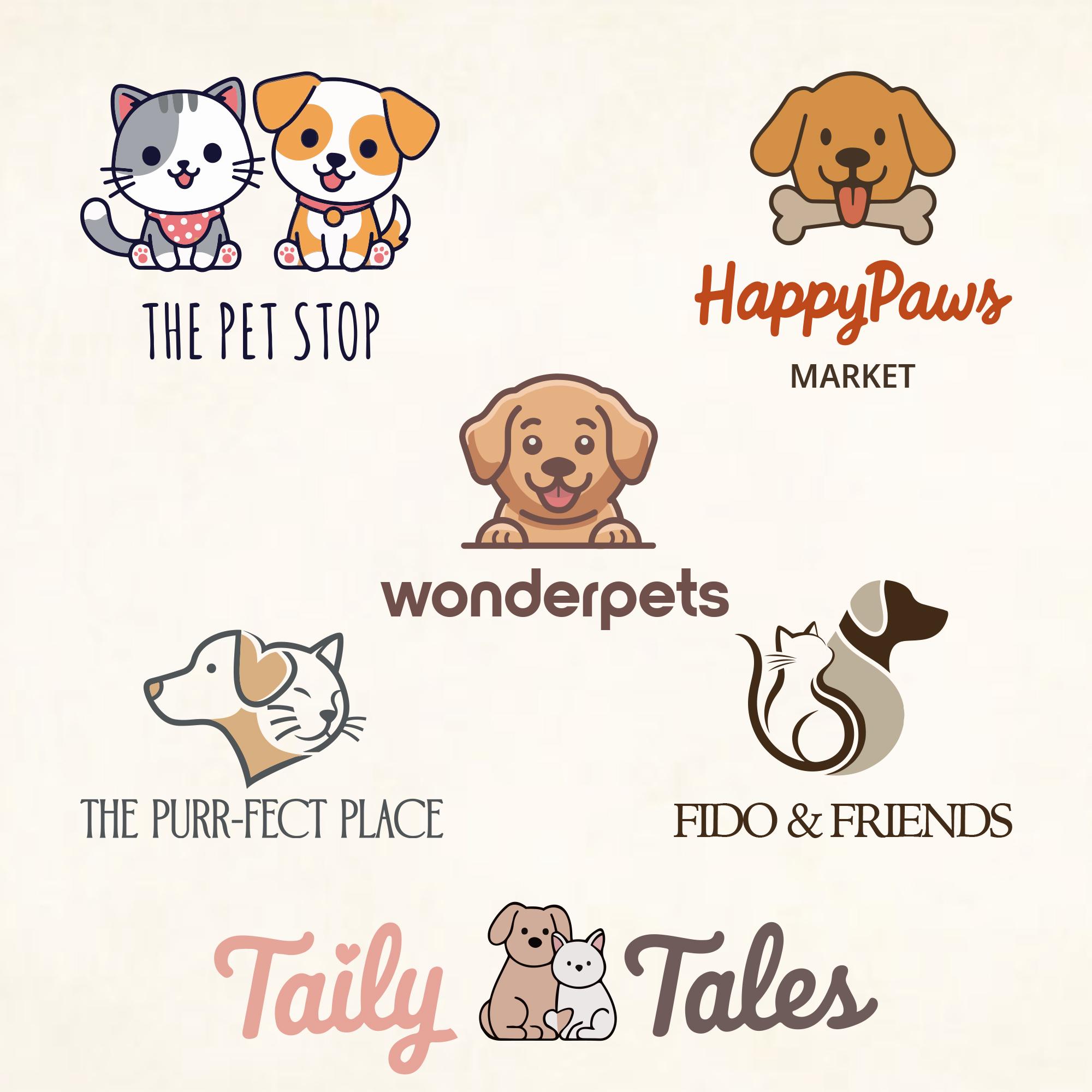 Custom Pet Shop Logos – Professional Digital Logo Design for Pet Stores ...