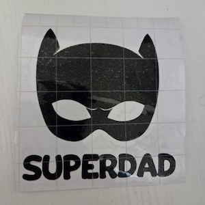 Super Dad Vinyl Decal