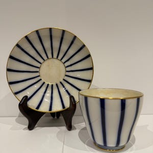 A fine 19th century porcelain cup and saucer.