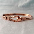 Wire Wrapped Pure Copper Bracelet - Adjustable Healing Jewelry product logo