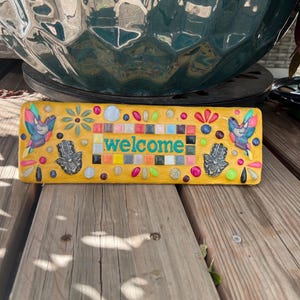 Välkomstskylt Keramisk harts