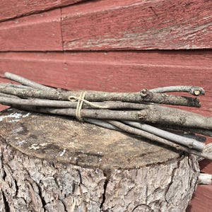 Natural Wood Crafting Sticks - Multiple sizes available!