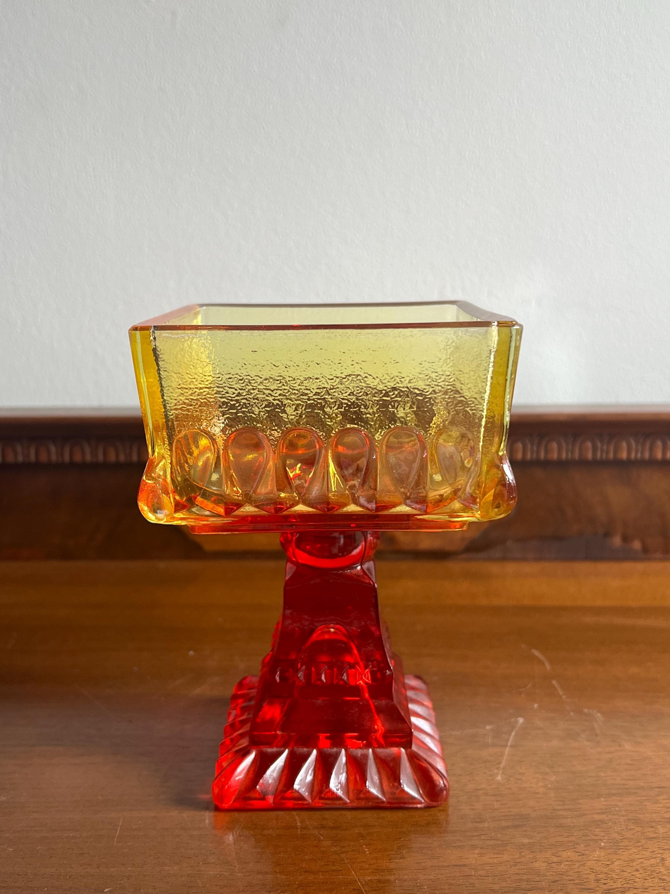 Antique Amberina Glass - Etsy