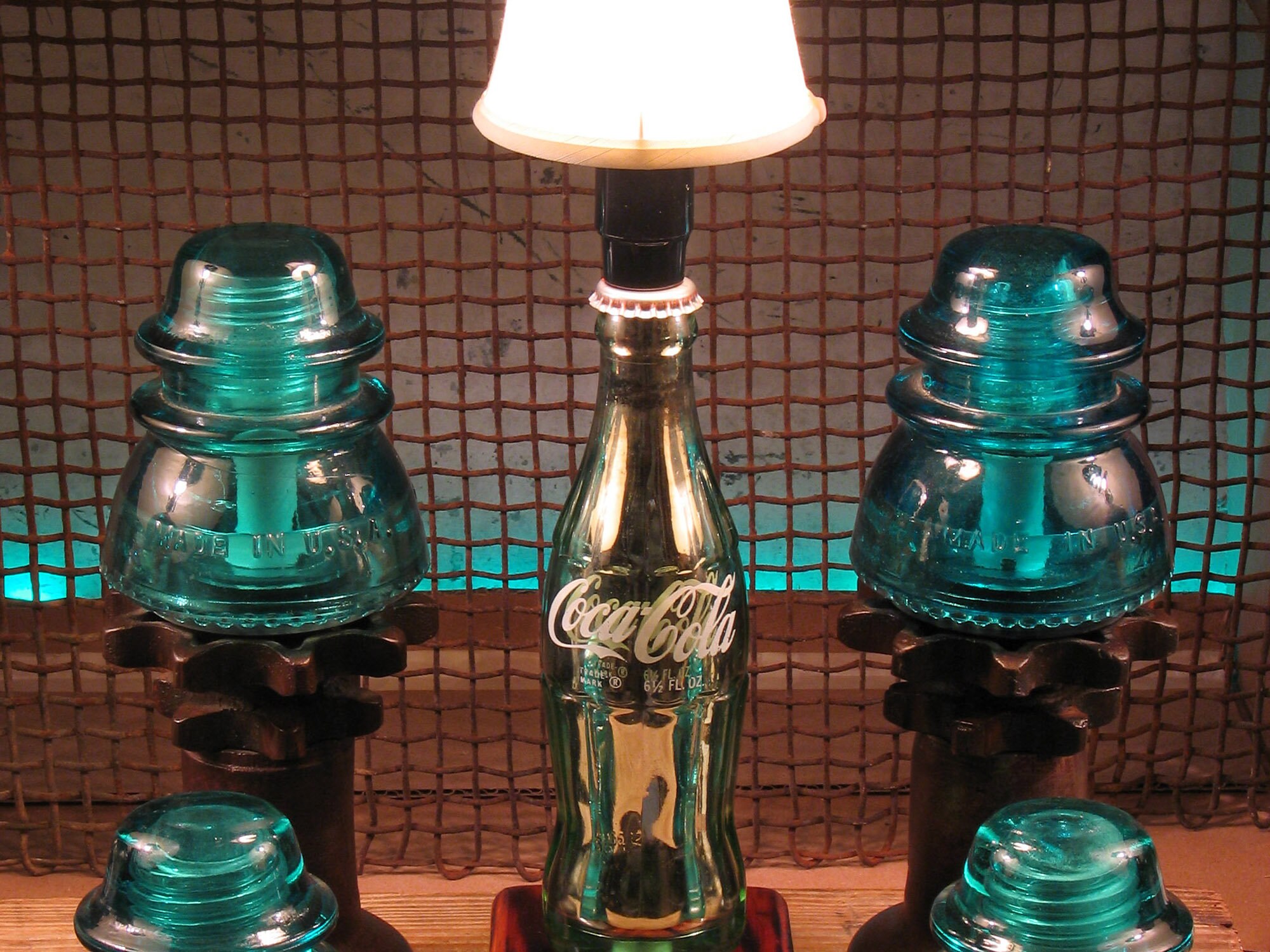 Coca Cola Lamp - Foter  Coca cola decor, Coca cola furniture, Coke bottle  crafts