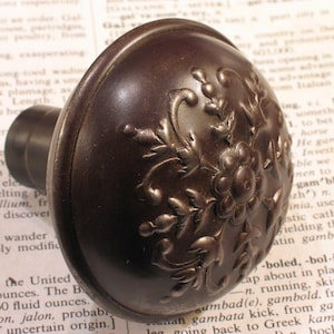 Victorian Doorknob Single Vintage Door Knob Hardware