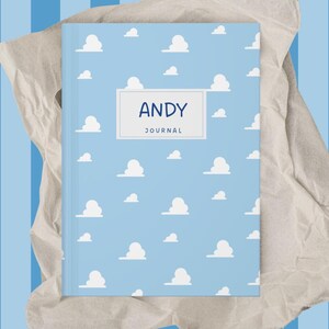 Toy Story Theme clouds patten Journal | Hardcover Matte
