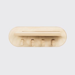 Rack Wall Mount. Kitchen Wall Organizer. Kitchenware Shelf. Coffee Station. Perfect Gift. Made in USA.