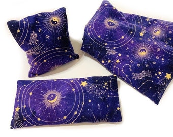 Rice heating pad, heat pack, with washable covers microwave heat pad.