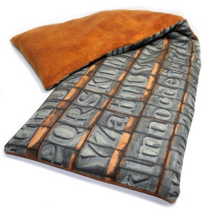 Gift for Dad Rice Heating bag with Removable Cover - Perfect Relaxing Gift Shoulder wrap soothing relief. Heated neck wrap stylish rice bag