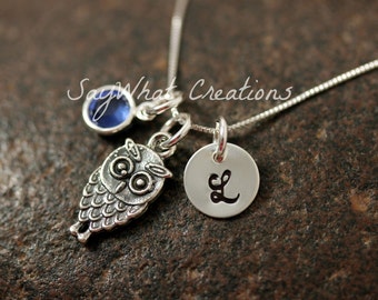 Swivel Owl Charm