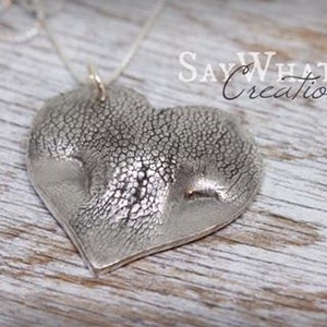 Your Dog's Actual Nose as a Heart Shaped Necklace
