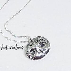 Dog Nose Print Impression Necklace from your ACTUAL dog's nose image 6