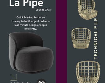 La Pipe Lounge Chair