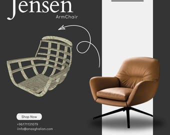 Arquivos de projeto da poltrona Jensen para CNC