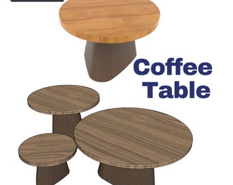 Arquivos CNC para mesa de centro