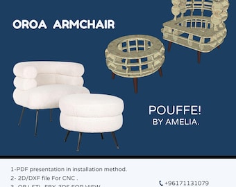 Oroa Armchair CNC  Files