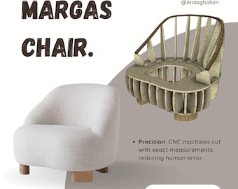Margas Chair Design Files CNC