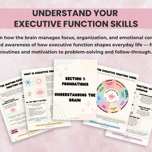 Executive function self-awareness worksheets and visual charts to help users identify strengths and growth areas — therapy-friendly and OT-designed.