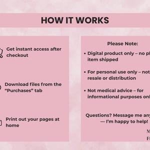 Visual guide showing how to download the Executive Function Toolkit — instant Etsy access, Google Drive link, and printable format.