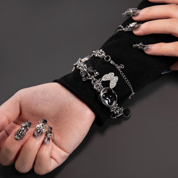 ginzi ブレスレット archive パンク y2k スタッズ ginzi ブレスレット