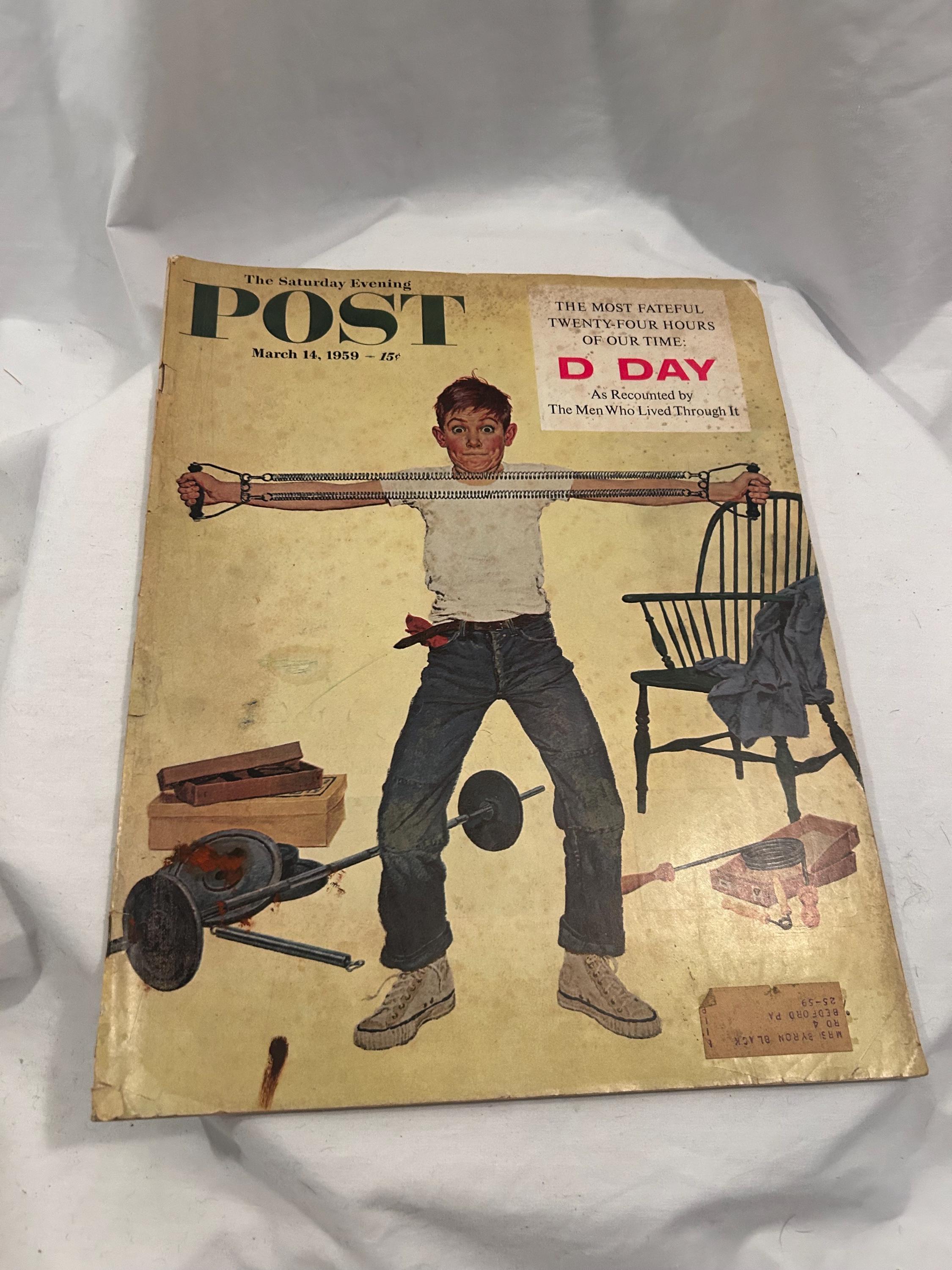 Saturday Evening Post Magazine - Etsy