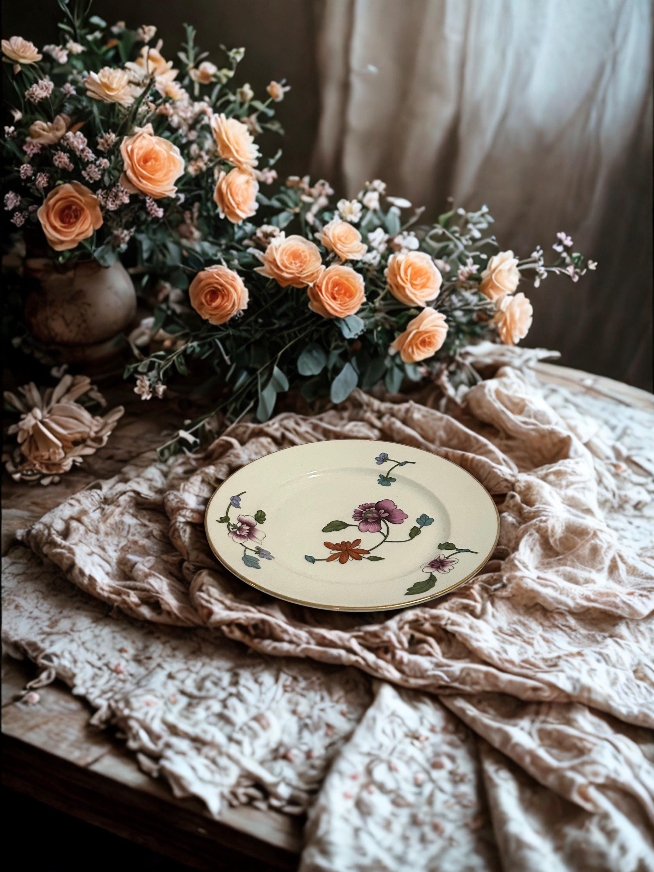 Royal Worcester Dessert Plates - Etsy