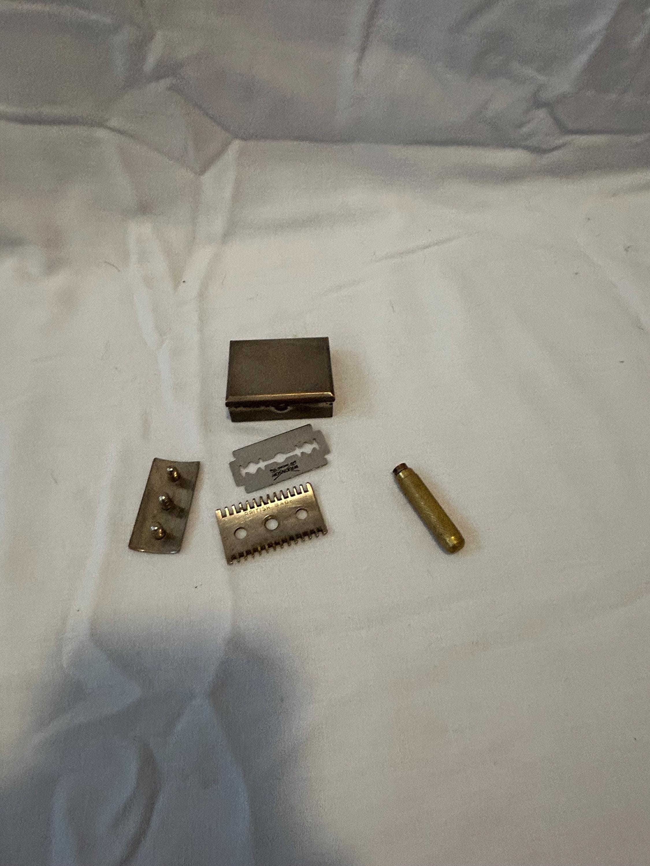 Vintage Gordon Safety Razor Travel Set | Early 20th‑century