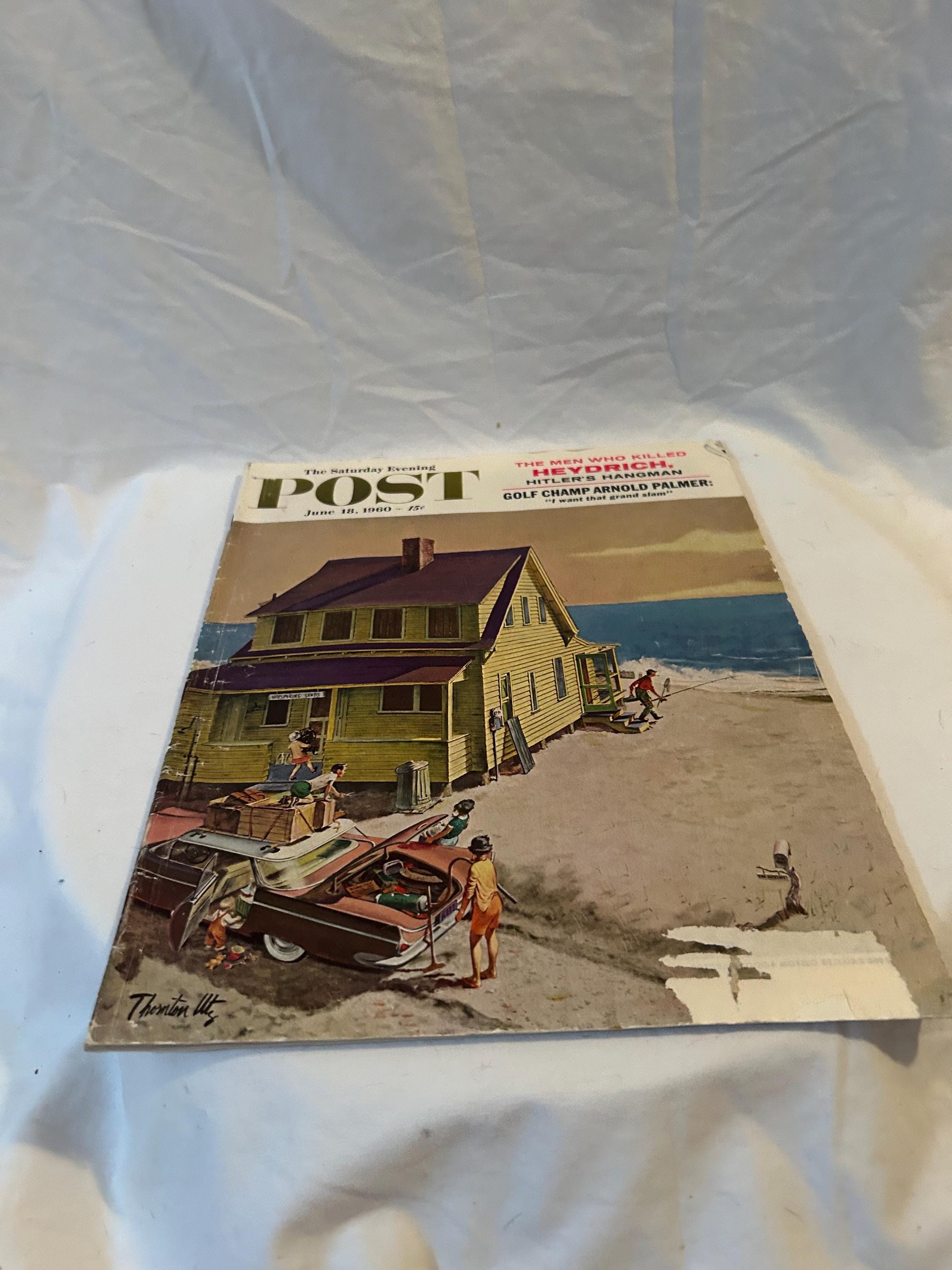 Vintage Saturday Evening Post Cover - Etsy