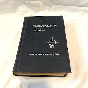 Essentials of Radio — Vintage Electronics Textbook by Slurzberg & Osterheld