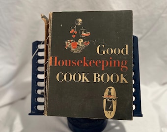 Vintage 1956 Good Housekeeping Cookbook – Fourth Printing, Classic Mid‑Century Recipes