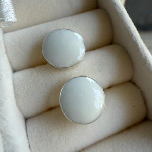 Keepsake breast milk, ashes earring plata 925, joyeria minimalista, regalo personalizado. image 3