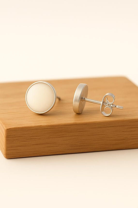 Keepsake breast milk, ashes earring plata 925, joyeria minimalista, regalo personalizado.