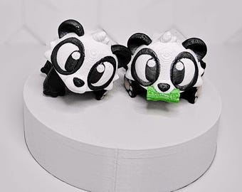 Articulated Panda Figure – 3D Printed Fidget Toy, Panda Lover Gift
