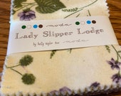 Moda Lady Slipper Lodge MINI Charm Pack by Holly Taylor 2.5 inch squares