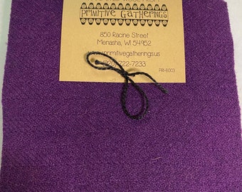 Primitive Gatherings Wool Charm Pack Paars- wol 5 inch vierkanten