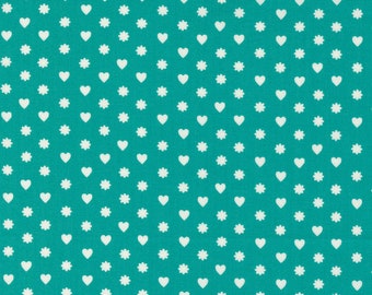 Moda Love Lily Surf Quilt Fabric - 1 yard 24115-17