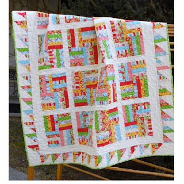 Chutes and Ladders Quilt Pattern by Little Louise Designs LLD-049