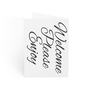 Cartes de voeux élégantes pour toutes les occasions, cartes personnalisées, cartes de remerciement, faire-part d'anniversaire, voeux de Noël, 1-50 pcs