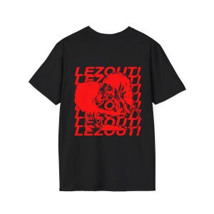 LEES UIT! lesbisch t-shirt | dijktop | overhemd met saffier | kusmeisje | wlw kunst | zoenen vrouwen | Boxy T-shirt | butch femme afbeelding 13