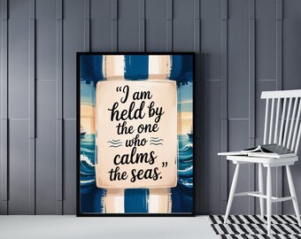 Trendy christian wall art, bible quote print, aesthetic faith decor, pastel scripture poster, modern christian room print, digital download