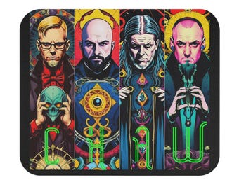CHAW Mystical Mouse Pad, Gamer Gift, Colorful Desk Accessory, Office Decor, Computer Mouse Mat