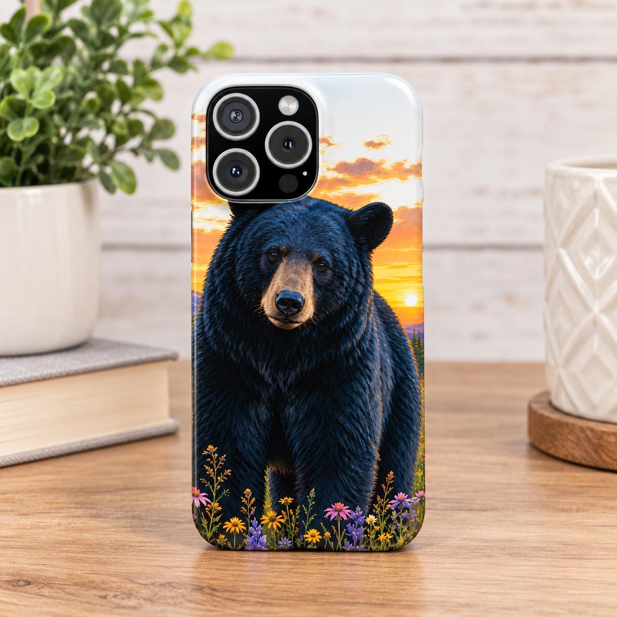 Black Bear Case - Etsy