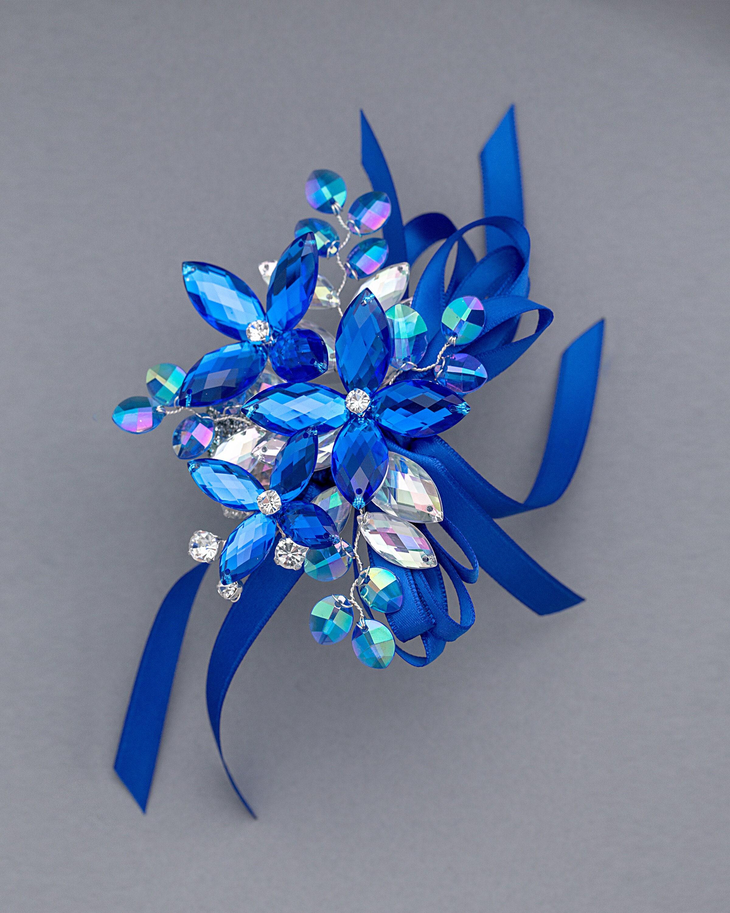 what color corsage for royal blue dress Corsage - Homecoming/Prom main image 1