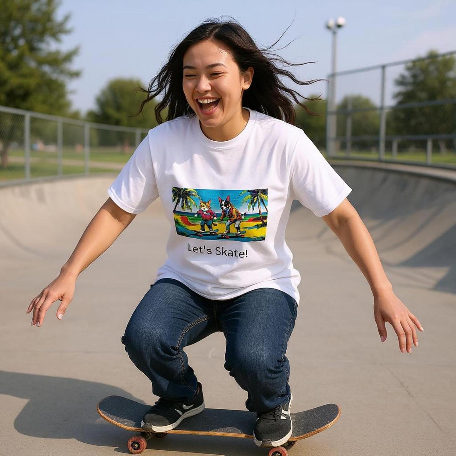 Skateboarder 80s - Etsy