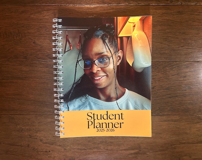 2025-2026 Customized Student Planner