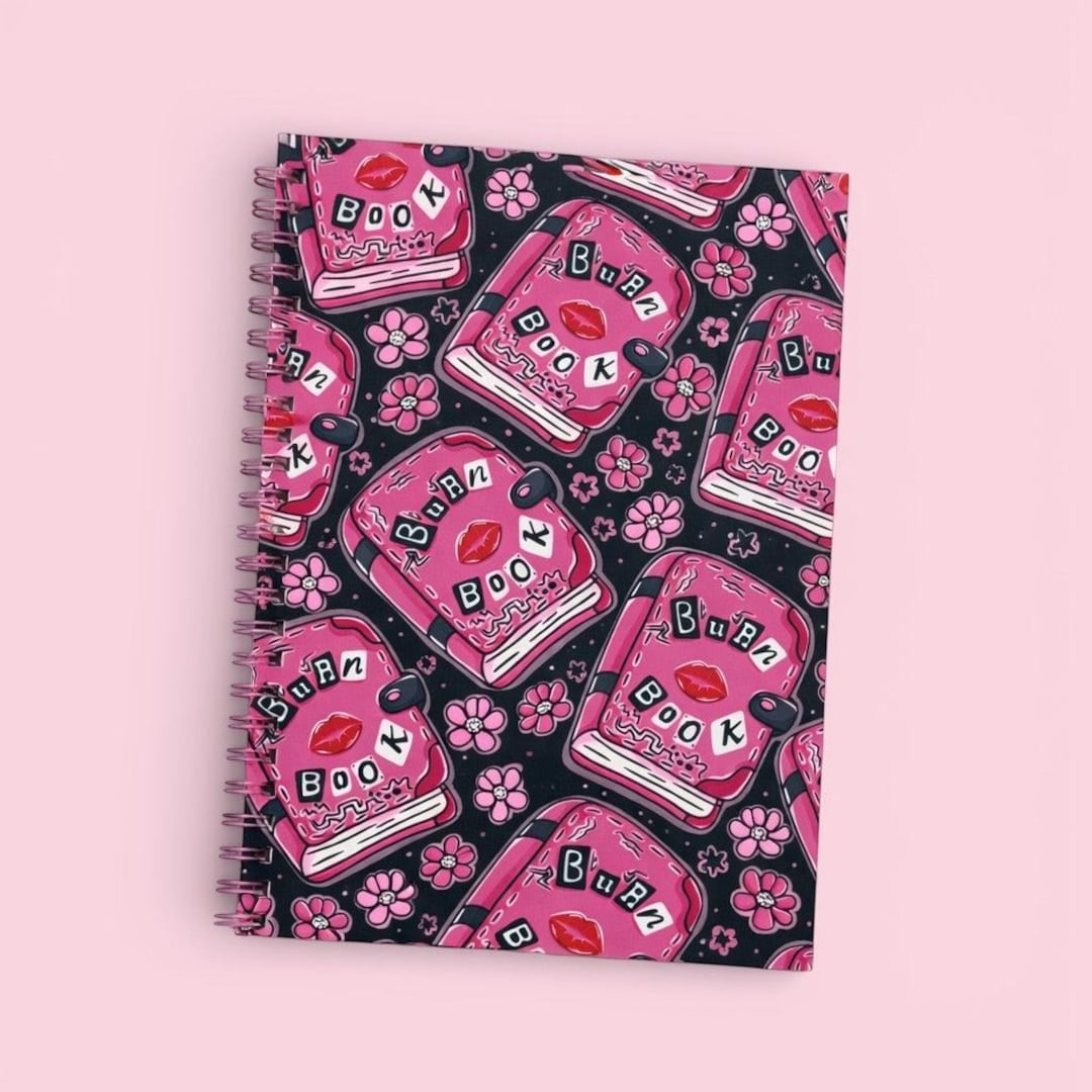 Burn Book A5 Spiral Notebook - Etsy