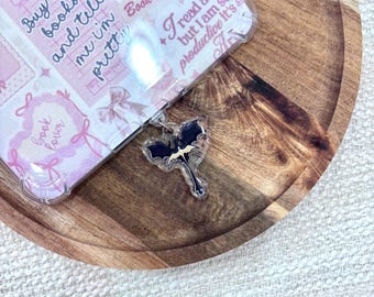 Fourth Wing Dragon USB-C Dust Plug Charm